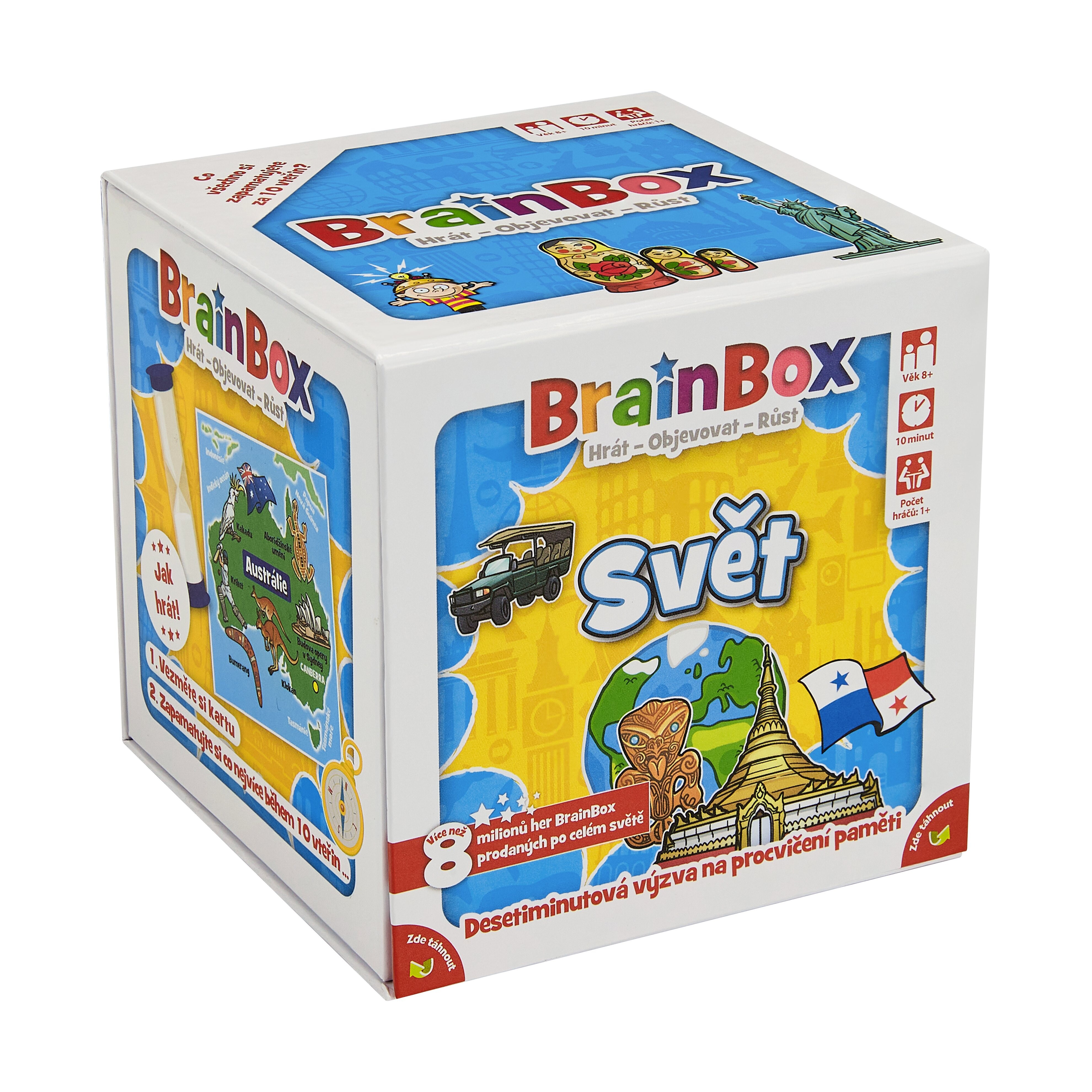 GreenBoardGames BrainBox - svět - ASBRBN04CZ - expresní doprava