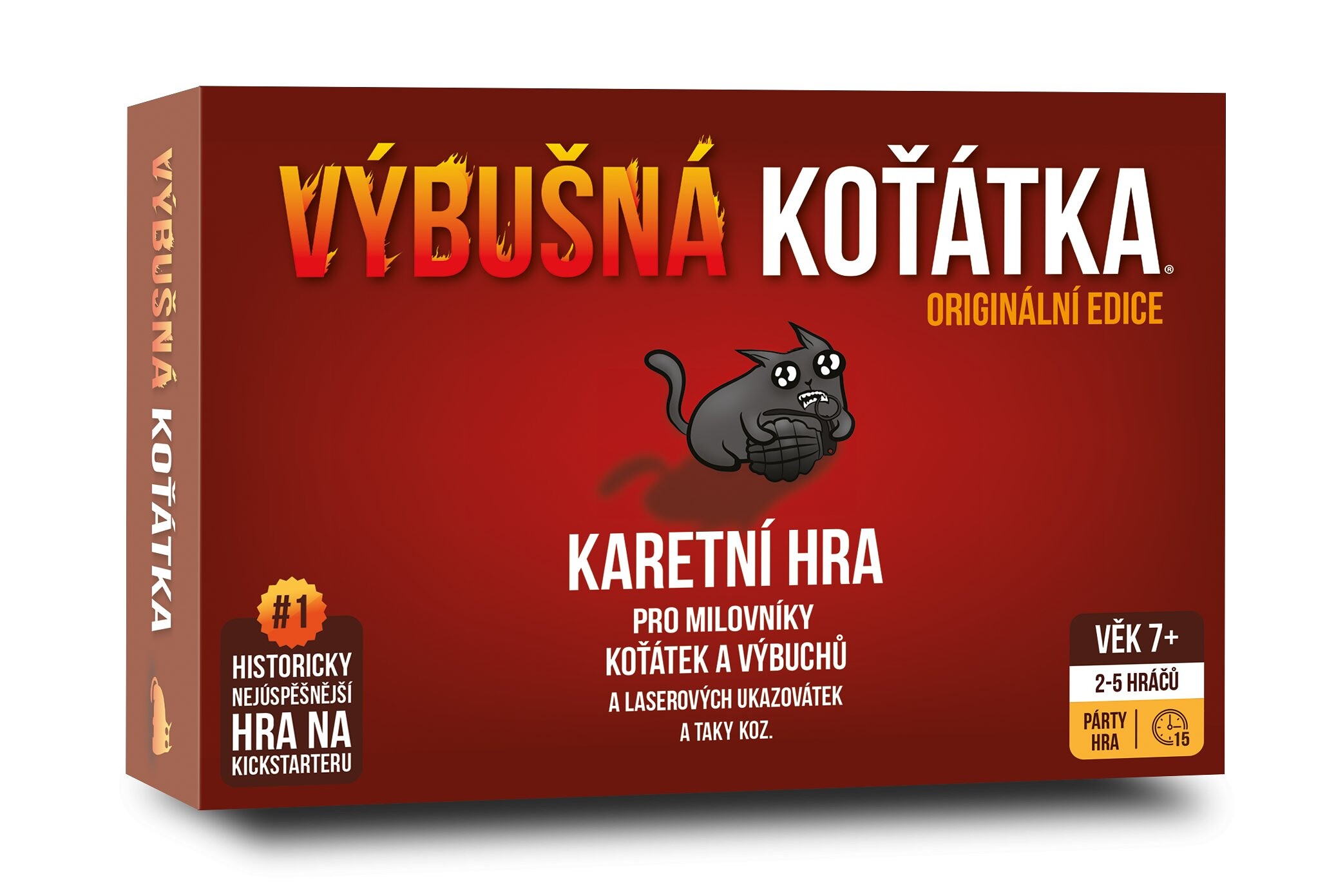 Exploding Kittens Výbušná koťátka - ASMEKEK01CZ - expresní doprava