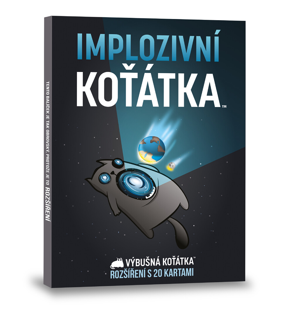 Exploding Kittens Výbušná koťátka rozšíření: Implozivní koťátka - ASMEKEK03CZ - expresní doprava