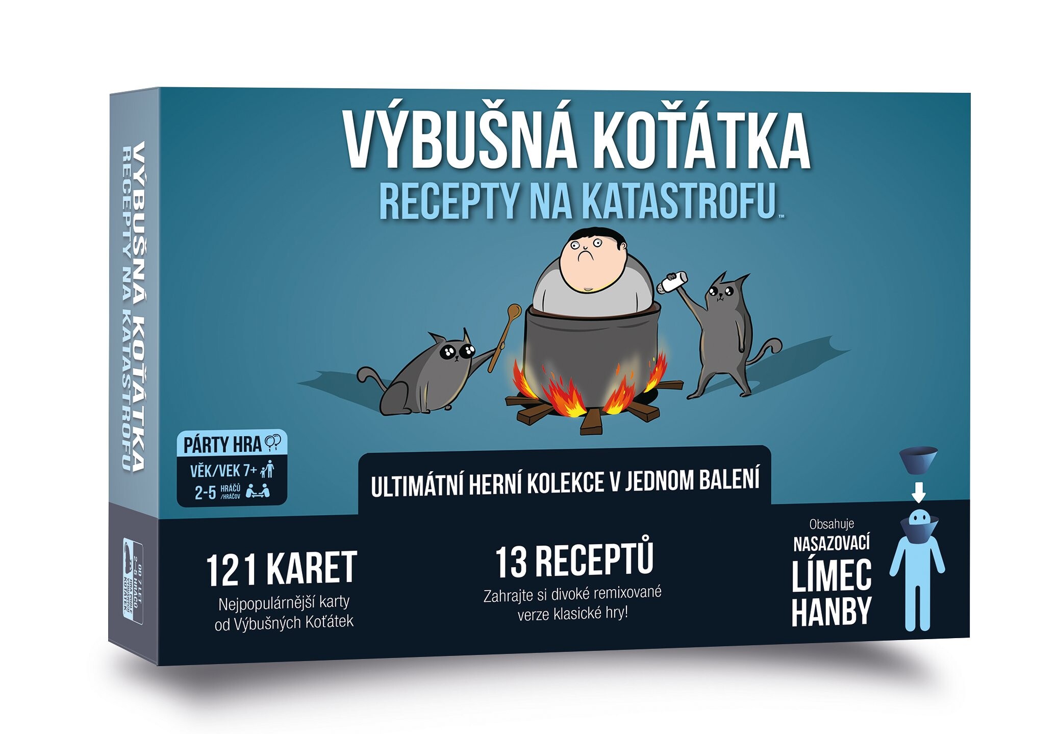 Exploding Kittens Výbušná koťátka: Recepty na katastrofu - ASMEKIRFD01CSSK - expresní doprava