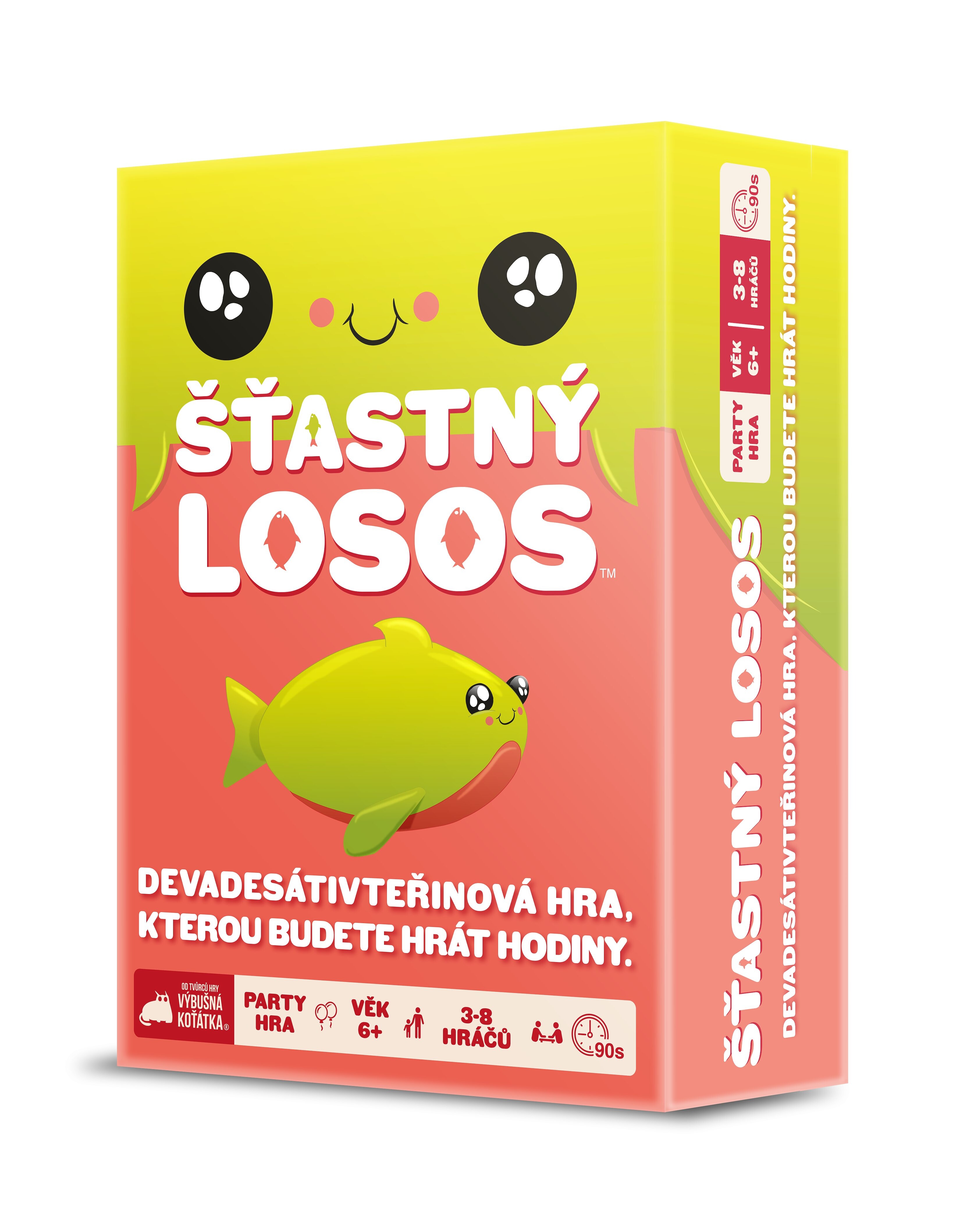 Exploding Kittens Šťastný losos - ASMEKISALM01CSSK - expresní doprava