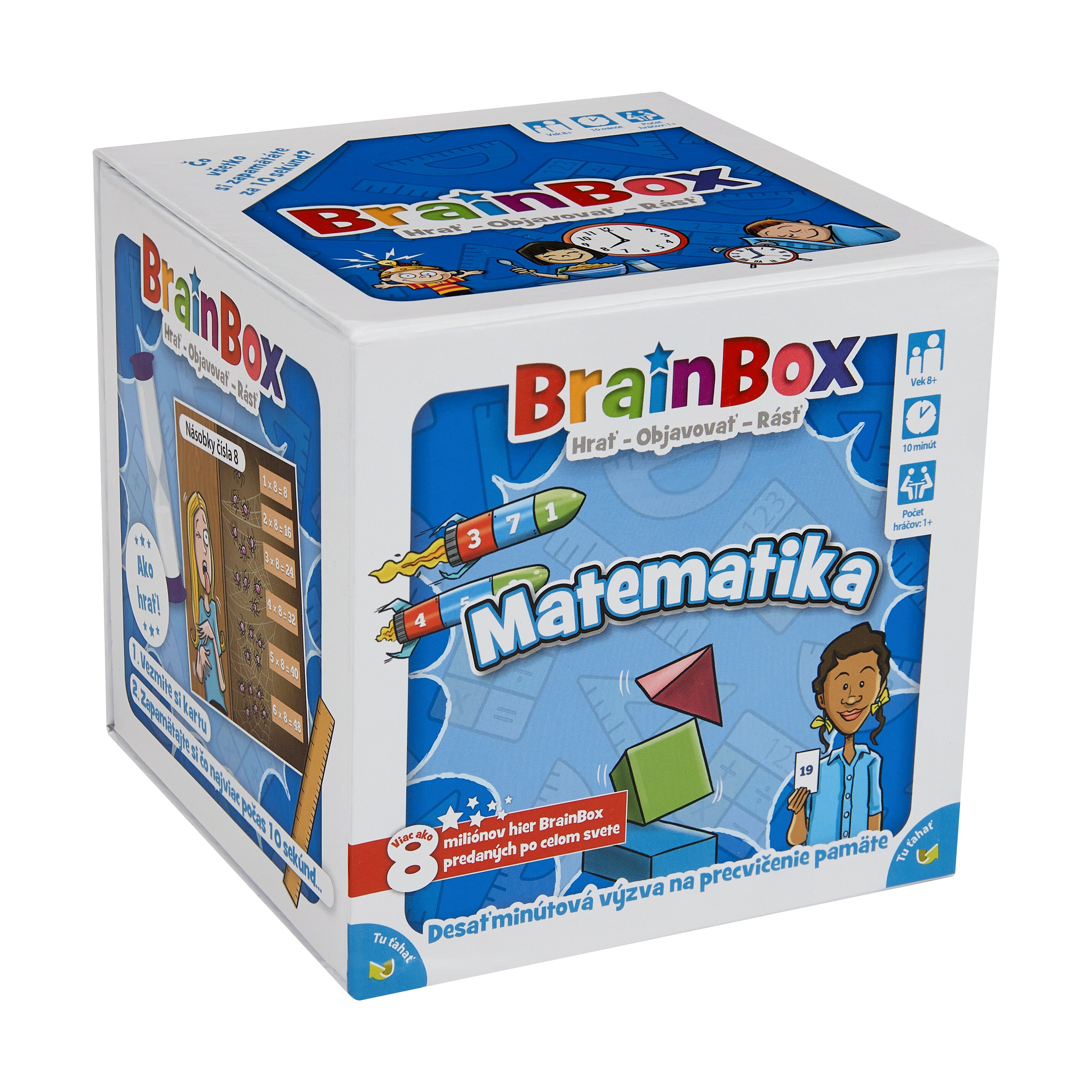 GreenBoardGames BrainBox - matematika SK - ASBRBN08SK - expresní doprava