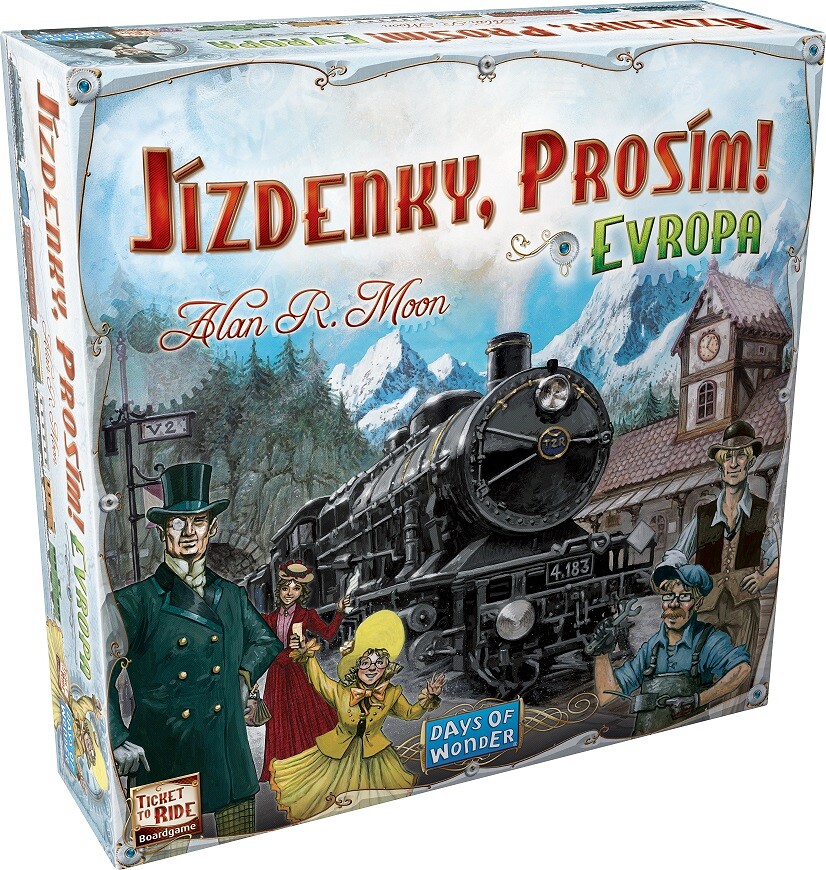 Days of Wonder Jízdenky, prosím! Evropa - DOW722802 - expresní doprava