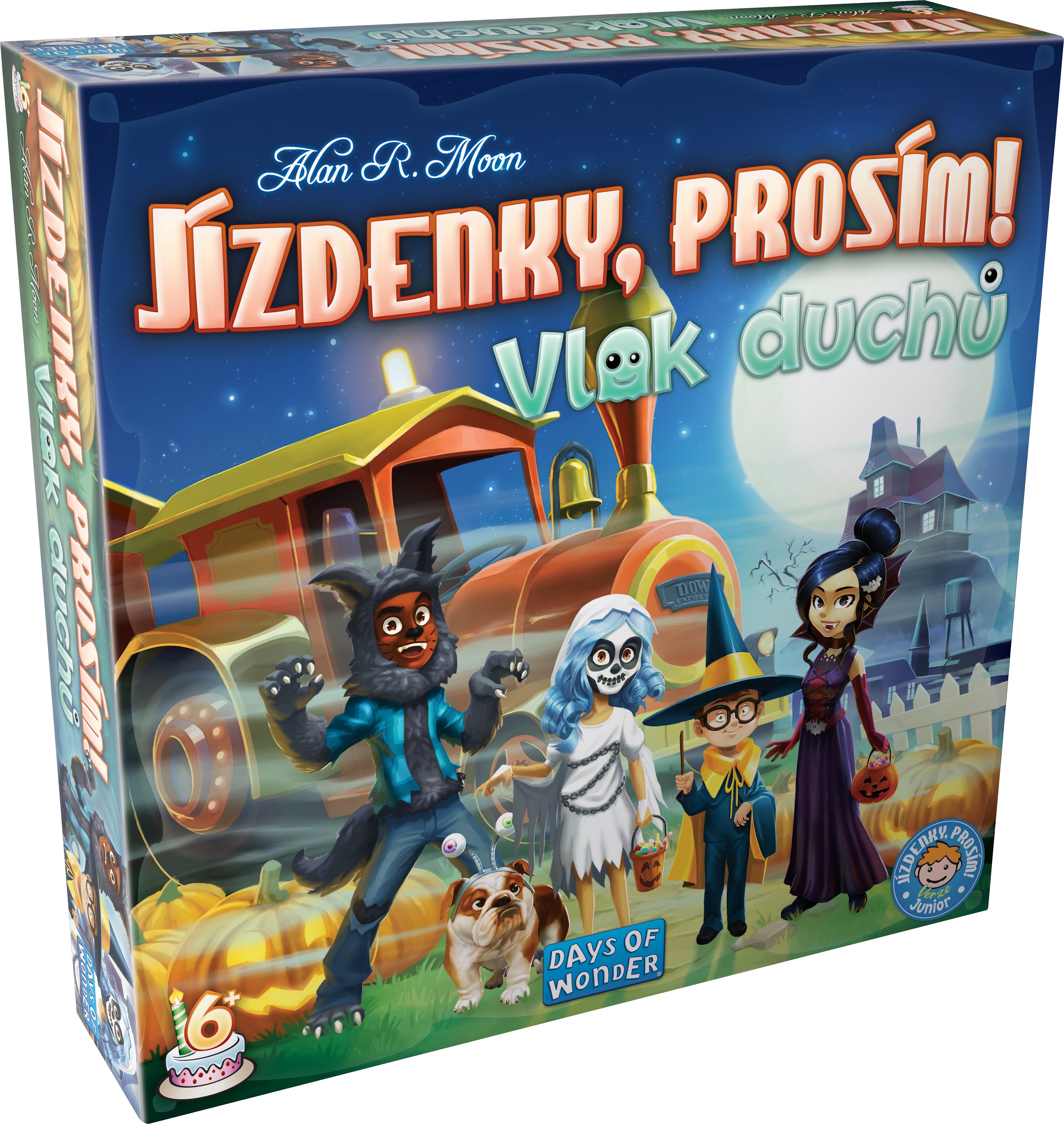 Days of Wonder Jízdenky, prosím! Vlak duchů - DOW722835CZ - expresní doprava