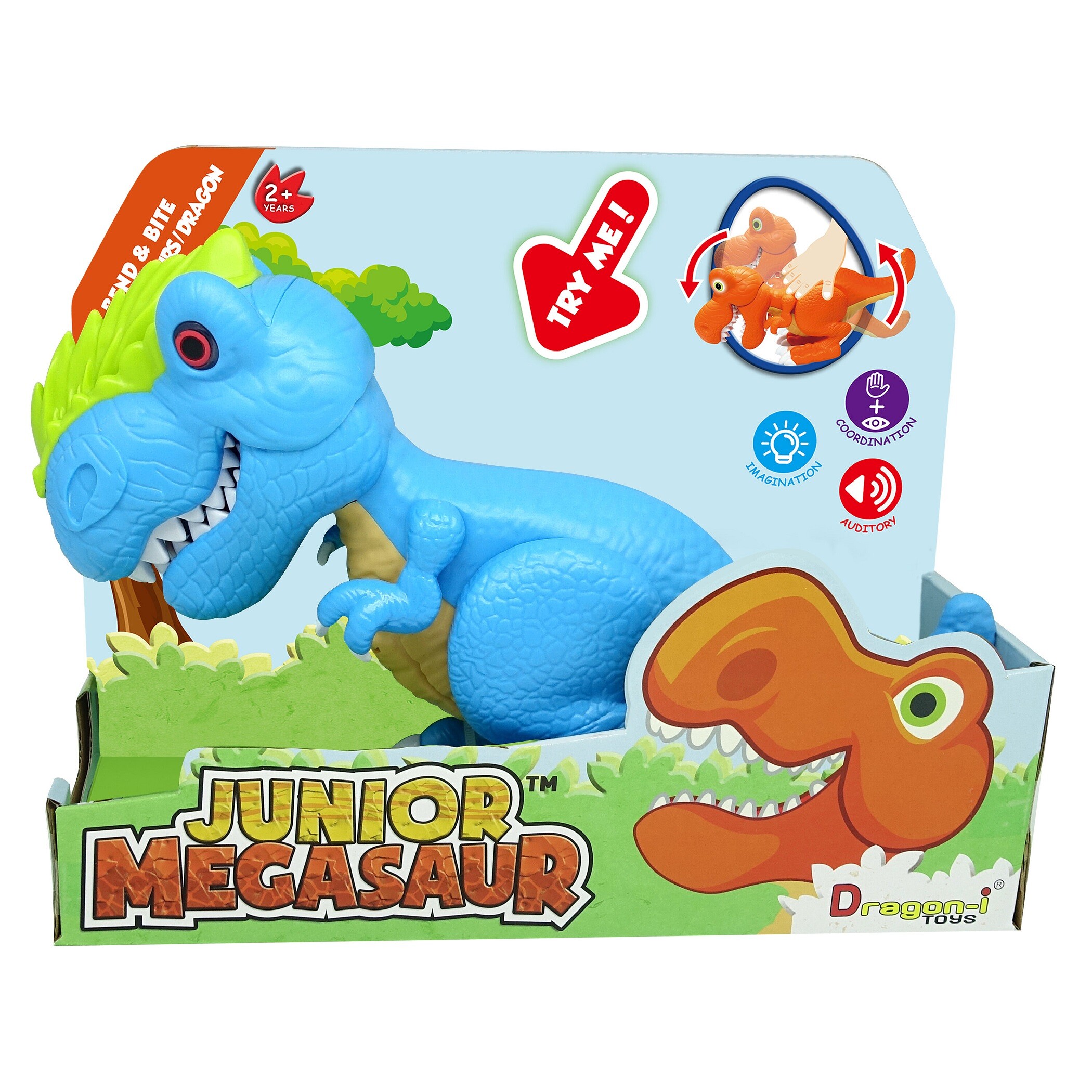 Dragon-i Toys Junior Megasaur: T-Rex -modrý - DRI80079C - expresní doprava