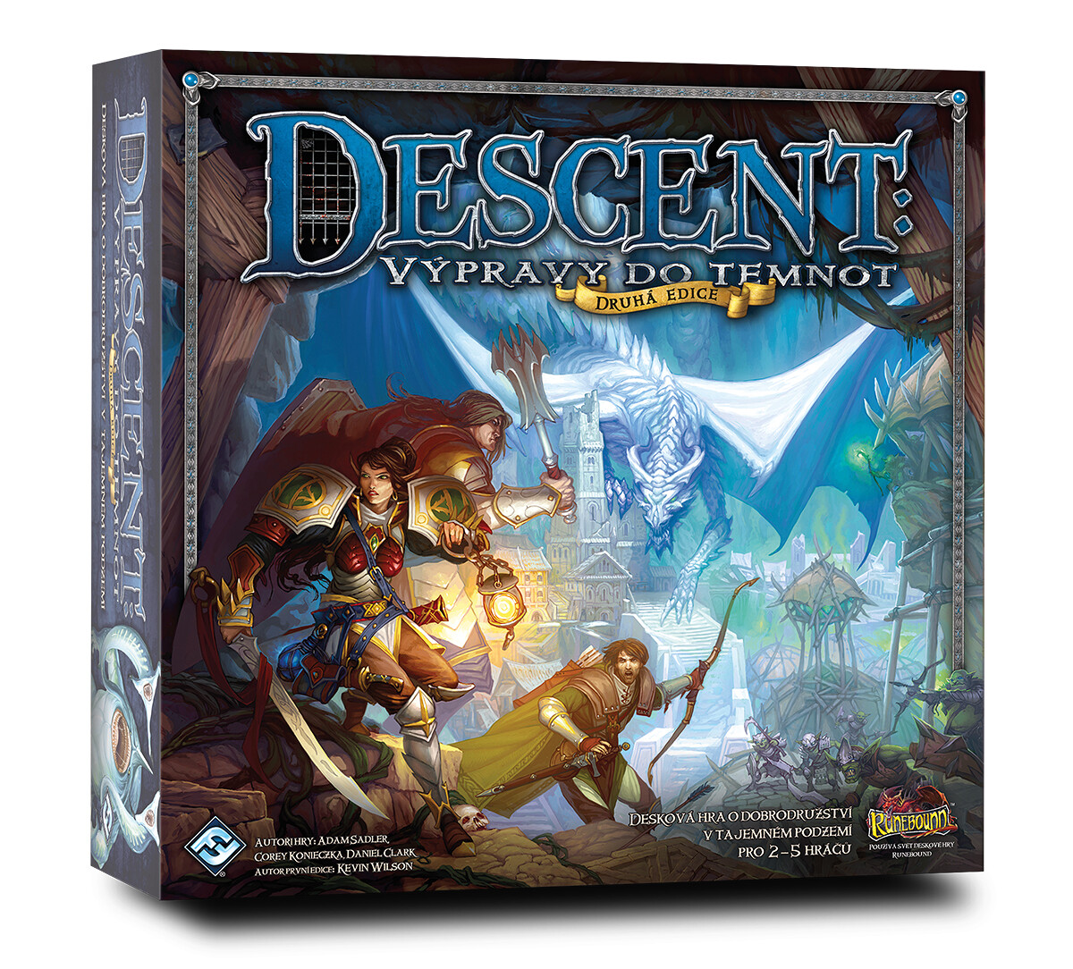 Fantasy Flight Games Descent 2. edice: Výpravy do temnot - FDJ01CZ2017 - expresní doprava