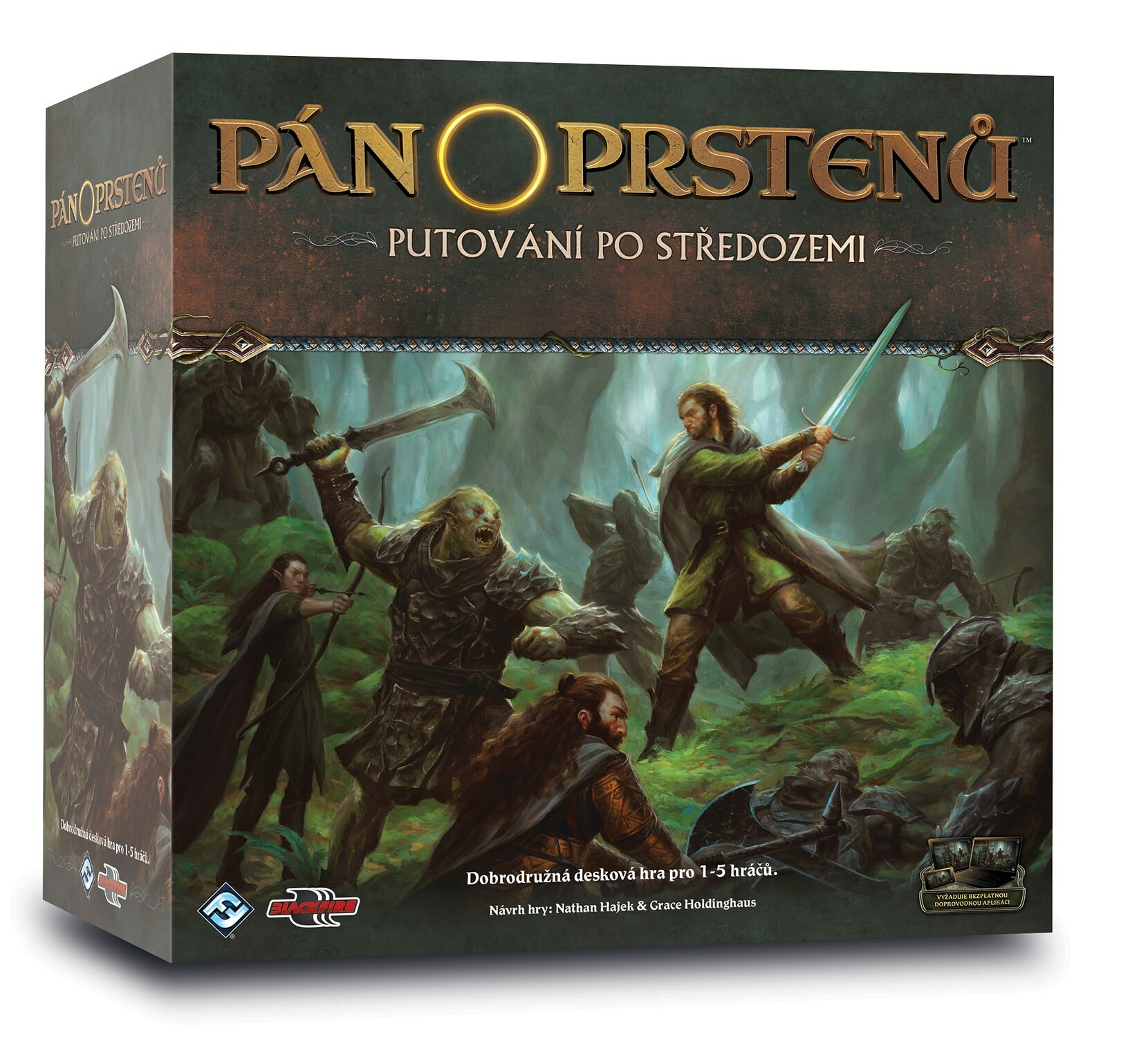 Fantasy Flight Games Pán prstenů: Putování po Středozemi - FJME01CZ - expresní doprava