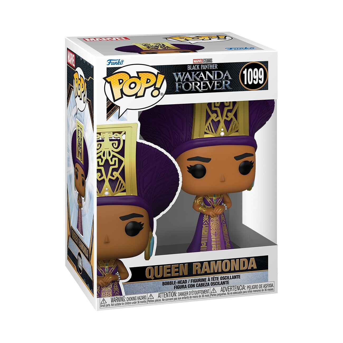 POP Marvel Funko: BPWF - Queen Ramonda [FK63945]
