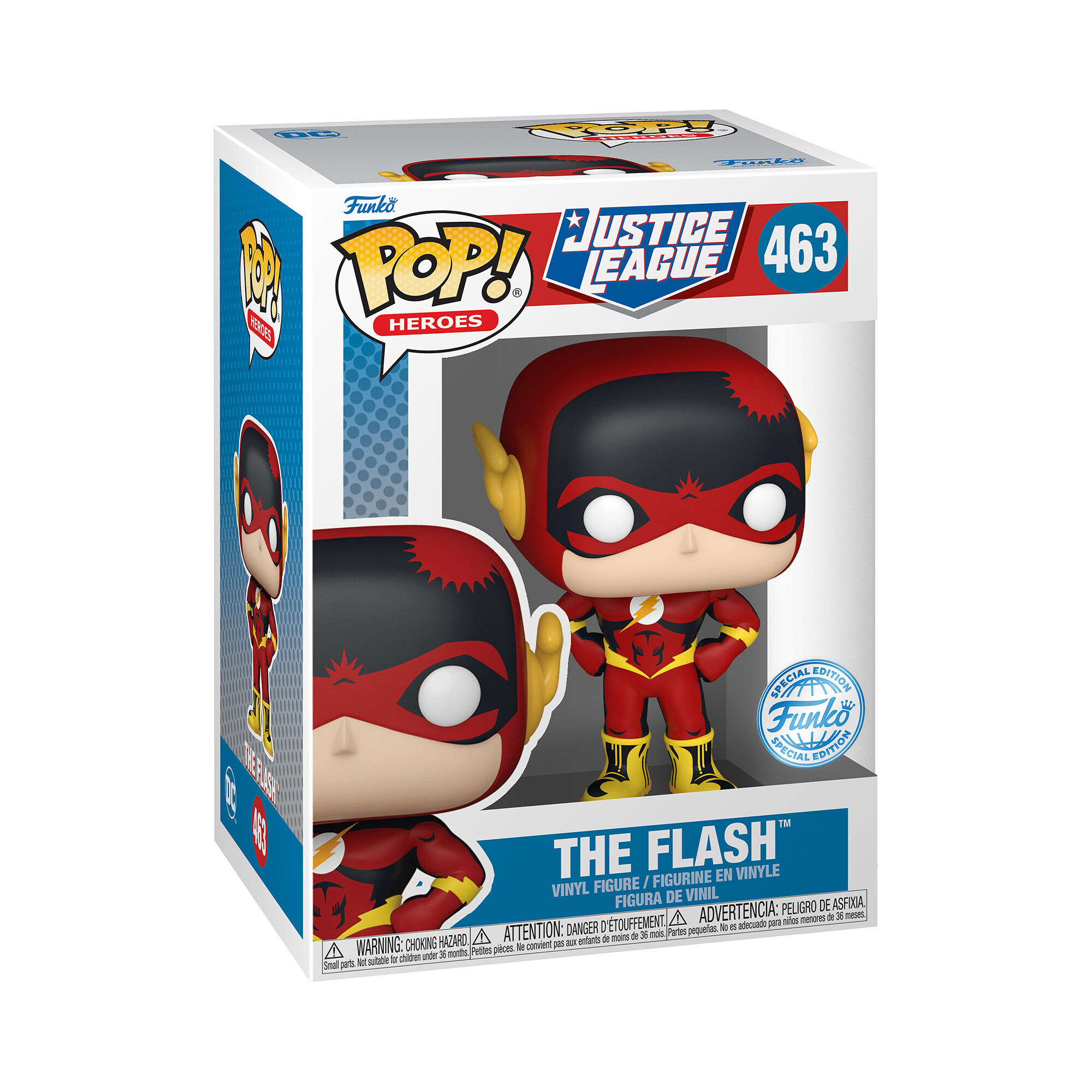 Funko POP Heroes: JL Comic- The Flash - FK66617 - expresní doprava