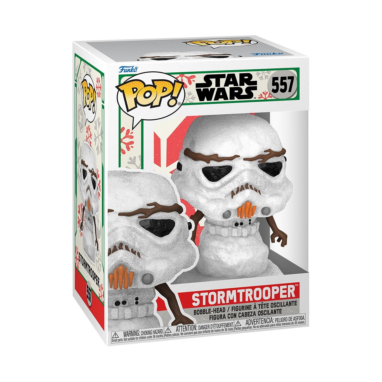 Funko POP Star Wars: Holiday- Stormtrooper(SNWMN) - FK64338 - expresní doprava