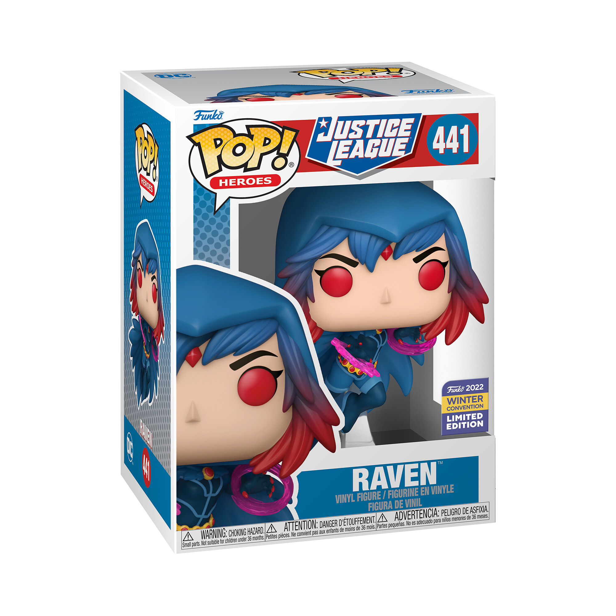 Funko POP Heroes: Justice League - Raven (Winter Convention exc.) - FK65350 - expresní doprava