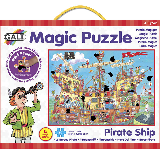 Galt Magické puzzle – pirátská loď 2 - GA1003850 - expresní doprava