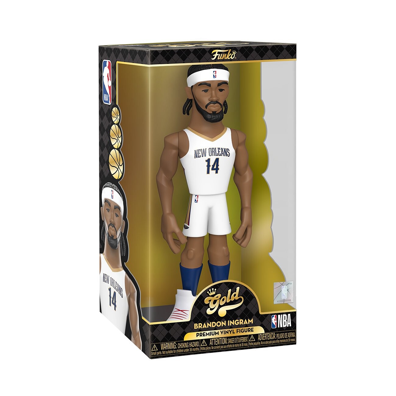 Funko Vinyl Gold 12": NBA- Brandon Ingram w/CH - FK69342 - expresní doprava