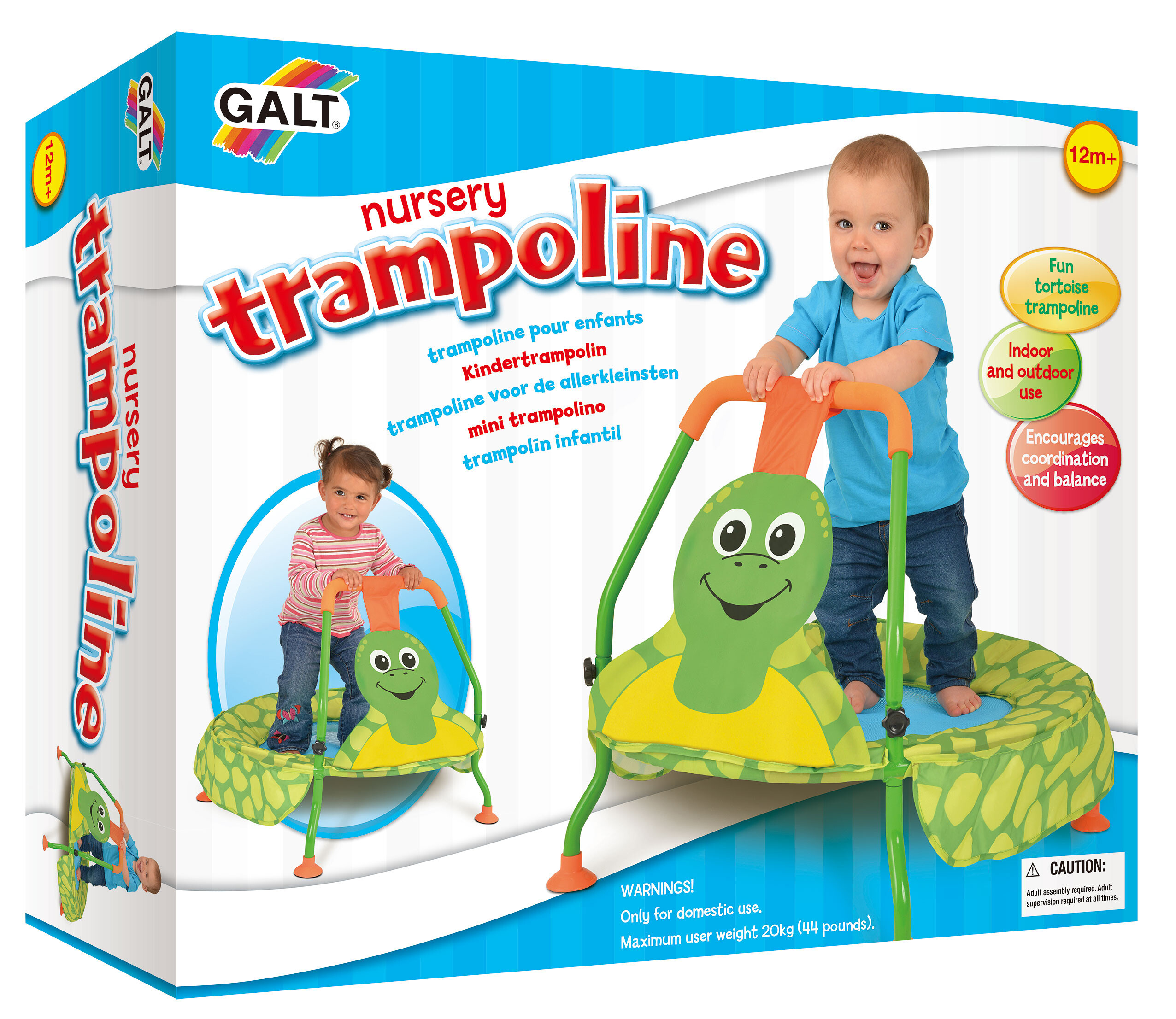 Galt Trampolína pro nejmenší - Želva - GA1004471 - expresní doprava