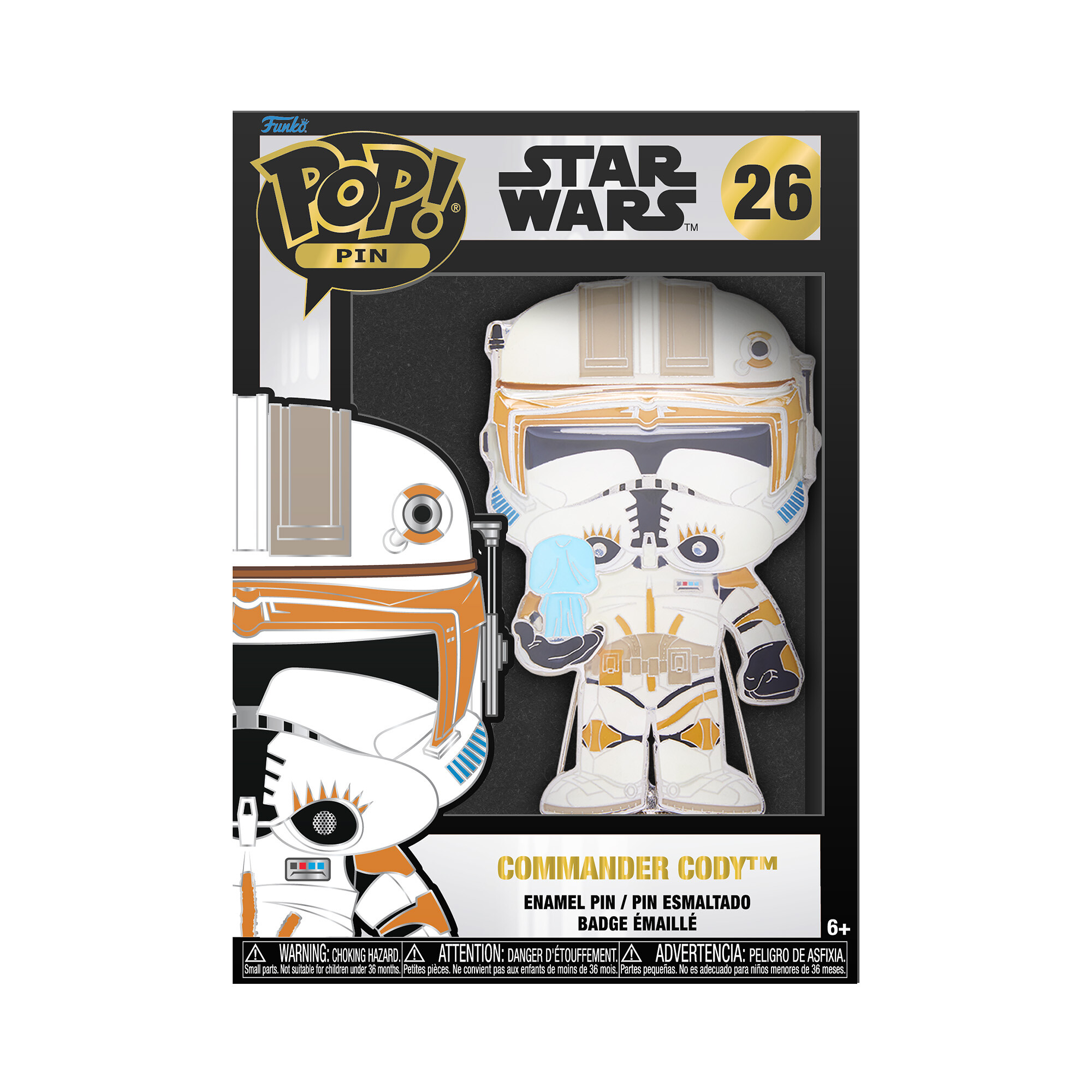 Funko POP Pin Star Wars: Commander Cody - FKSTPP0035 - expresní doprava