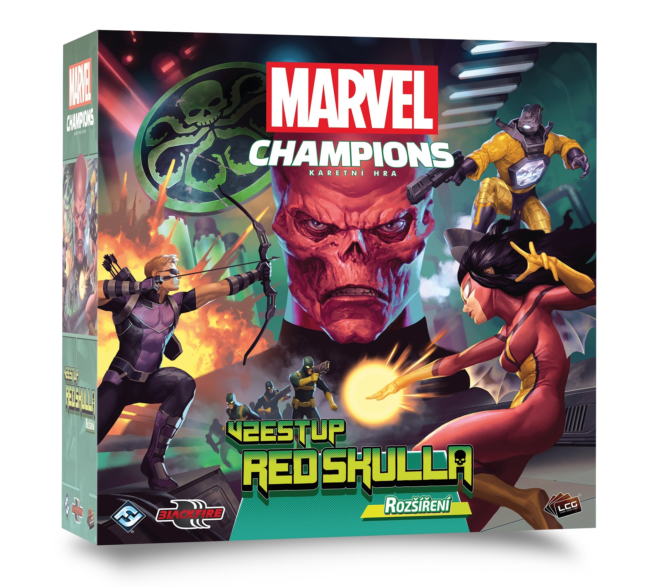 Fantasy Flight Games Marvel Champions LCG: Vzestup Red Skulla - rozšíření - FMC10CZ - expresní doprava