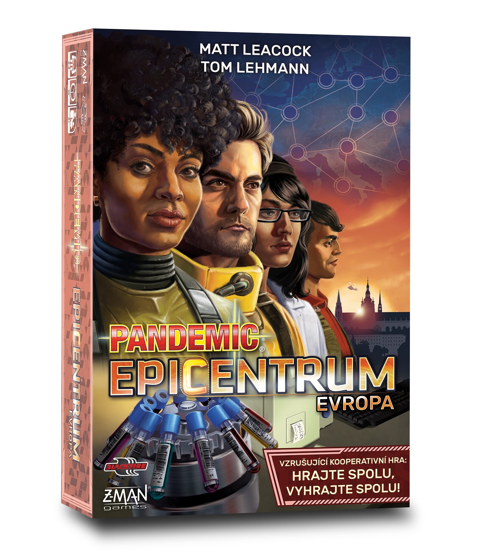 Z-Man Pandemic: Epicentrum - Evropa - FZM7142CZ - expresní doprava