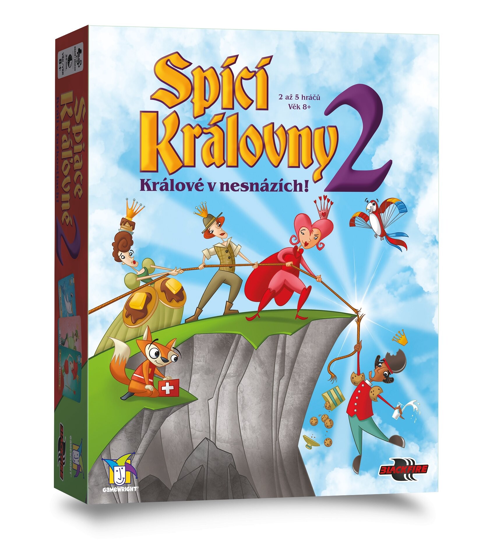 Gamewright Spící královny 2: Králové v nesnázích! - GAM2302 - expresní doprava