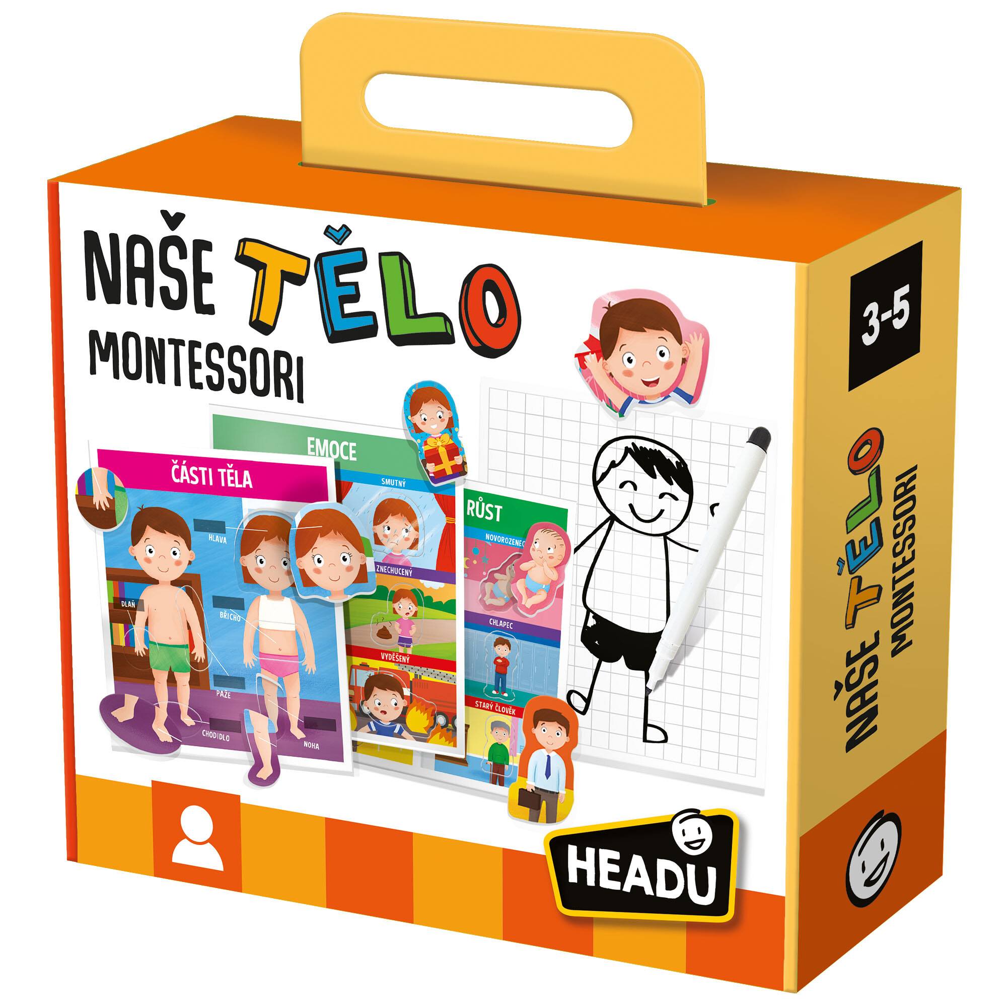 HEADU CS: Montessori Naše tělo - HECS53214 - expresní doprava