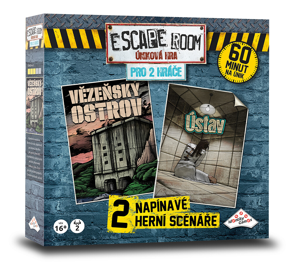 Identity Games ESCAPE ROOM pro 2 hráče - 1. díl - IGIER003CZ - expresní doprava