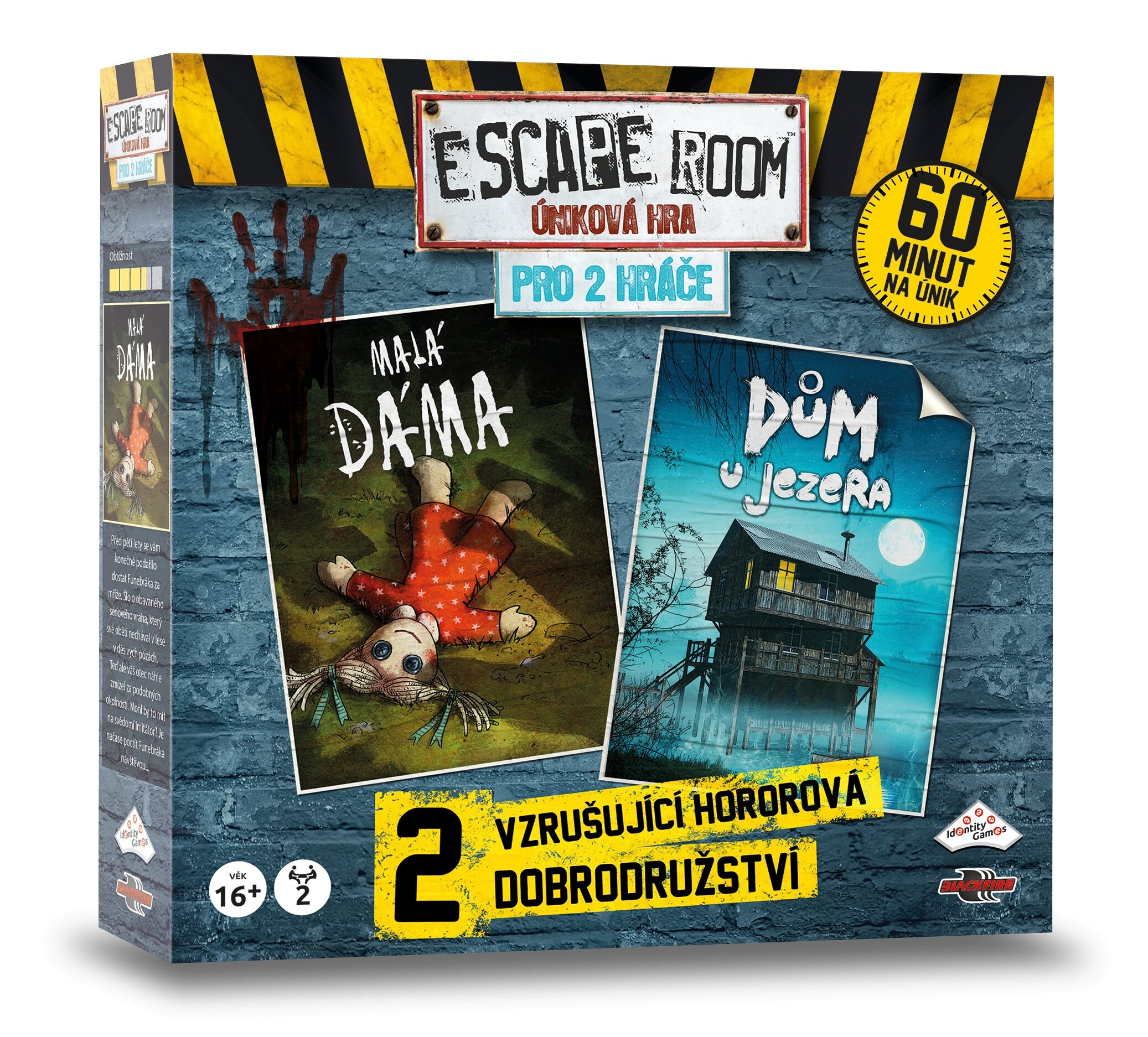 Identity Games ESCAPE ROOM pro 2 hráče - 2. díl - IGIER007CZ - expresní doprava