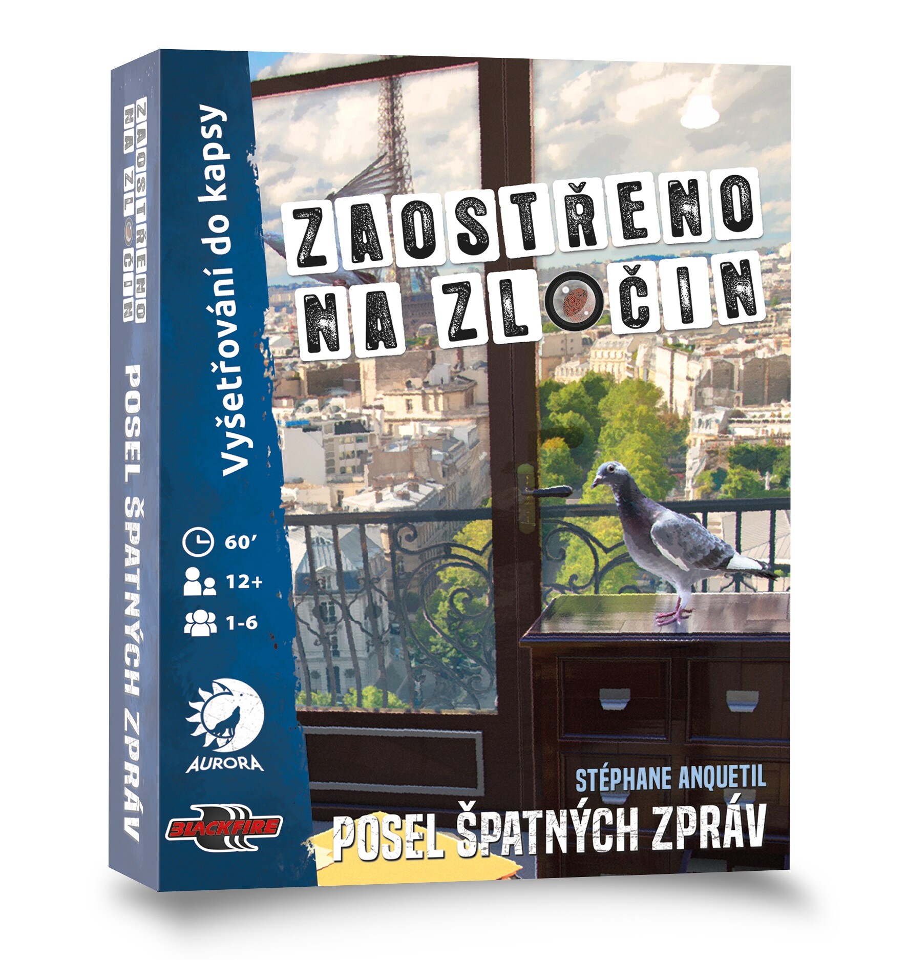 Lucky Duck Games Zaostřeno na zločin - Posel špatných zpráv - LDGCZ02CZ - expresní doprava