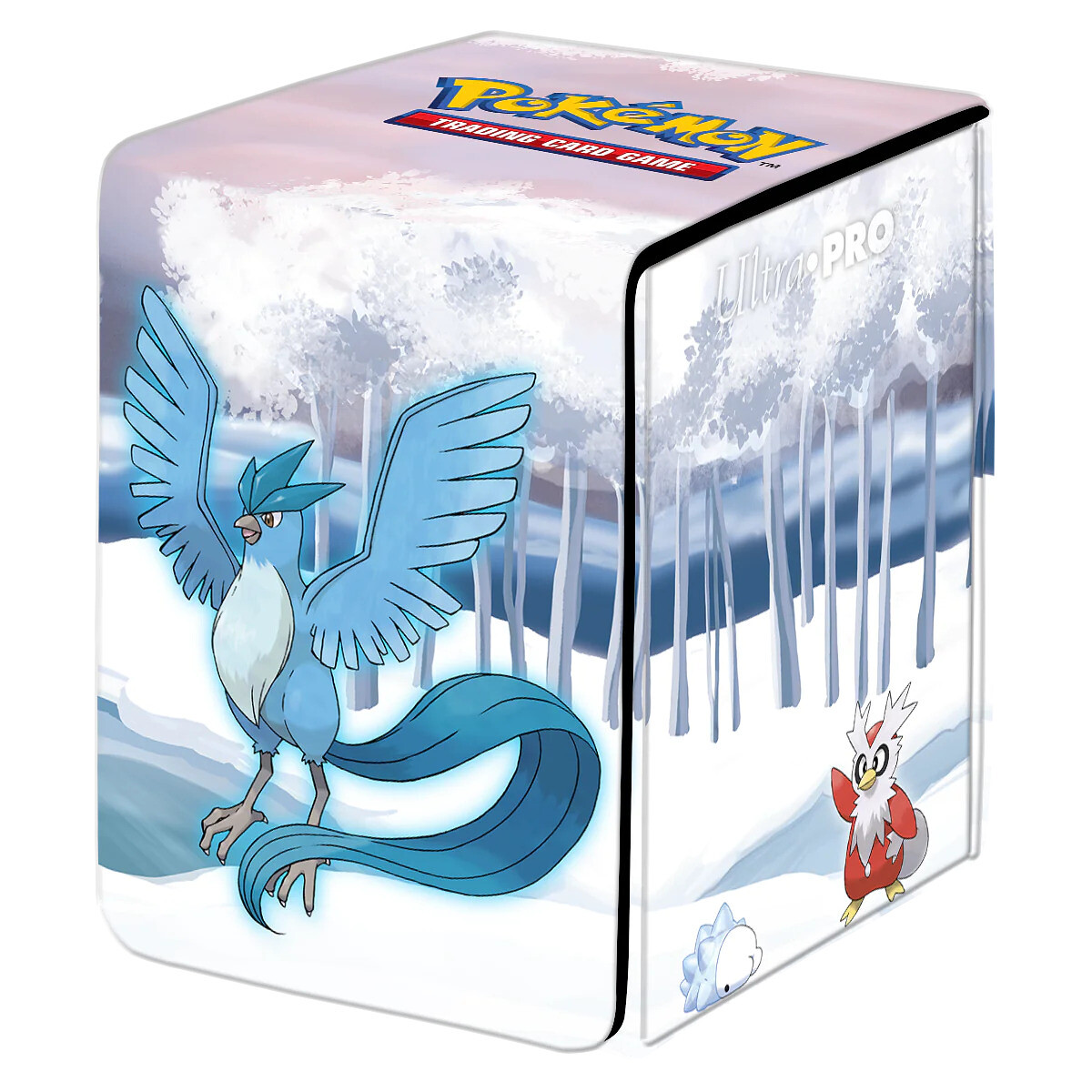 Ultra PRO Pokémon UP: GS Frosted Forest - Flip Box kožená krabička na karty - UP15989 - expresní doprava