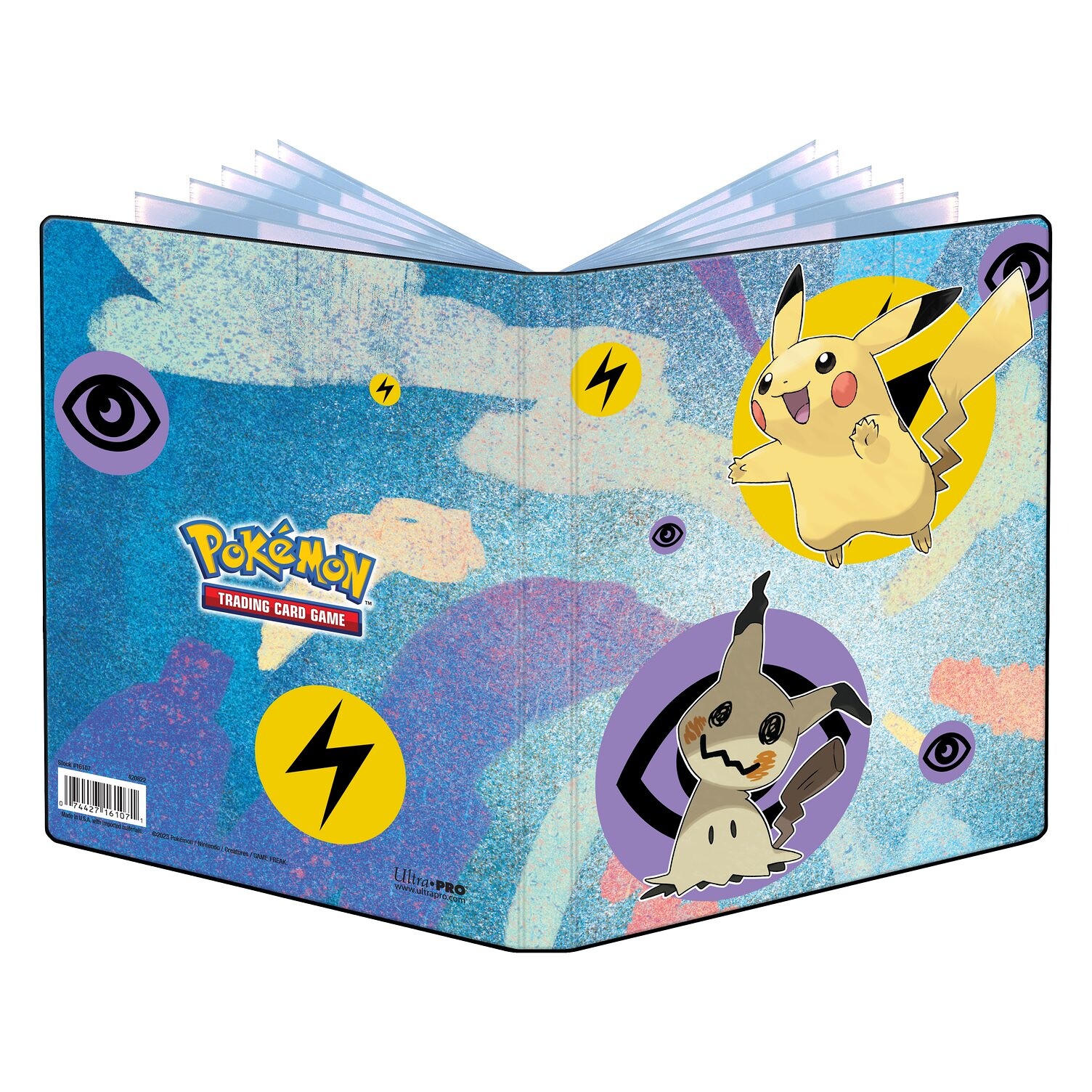 Ultra PRO Pokémon UP: GS Pikachu & Mimikyu - A5 album na 80 karet - UP16107 - expresní doprava