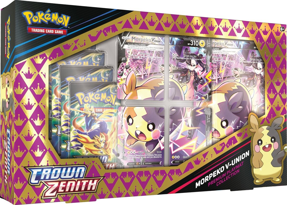 Pokémon Company Pokémon TCG: SWSH12.5 Crown Zenith - Morpeko V-Union - PCI85181 - expresní doprava