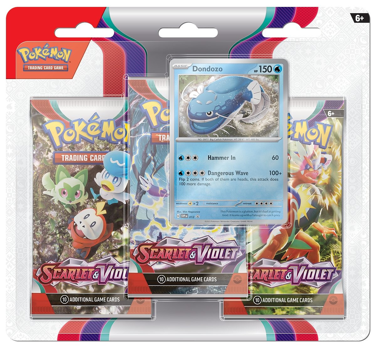 Pokémon Company Pokémon TCG: SV01 - 3 Blister Booster - PCI85328 - expresní doprava