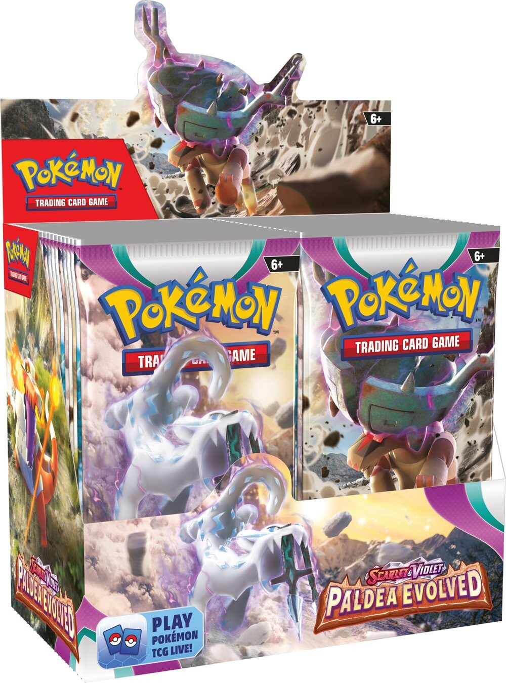 Pokémon Company Pokémon TCG: SV02 Paldea Evolved - Booster - PCI85349 - expresní doprava