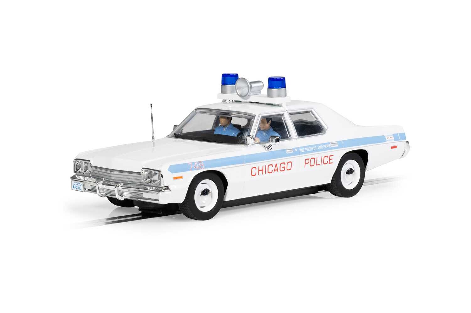 Autíčko Film & TV SCALEXTRIC C4407 - Blues Brothers Dodge Monaco - Chicago Police (1:32) - 28-C4407 - expresní doprava