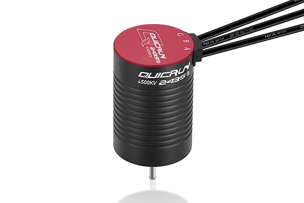 HOBBYWING car QuicRun 2435SL G3 4500Kv - černý - HW30404004 - expresní doprava