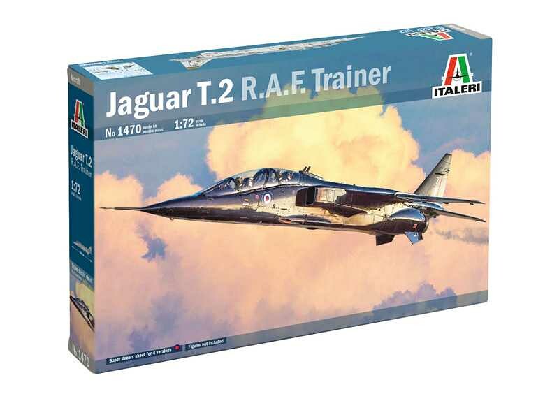 Italeri Model Kit letadlo 1470 - Jaguar T.2 R.A.F. Trainer (1:72) - 33-1470 - expresní doprava