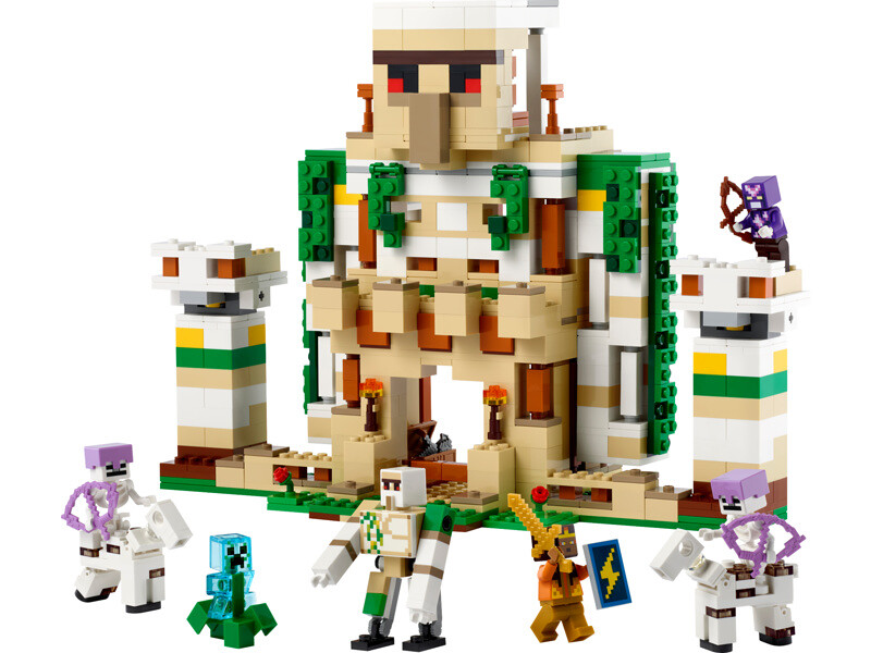 LEGO Minecraft - Pevnost železného golema - LEGO21250 - expresní doprava