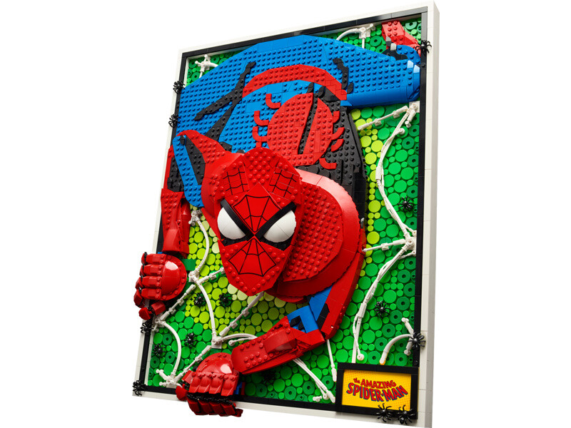 LEGO Art - Úžasný Spider-Man - LEGO31209 - expresní doprava