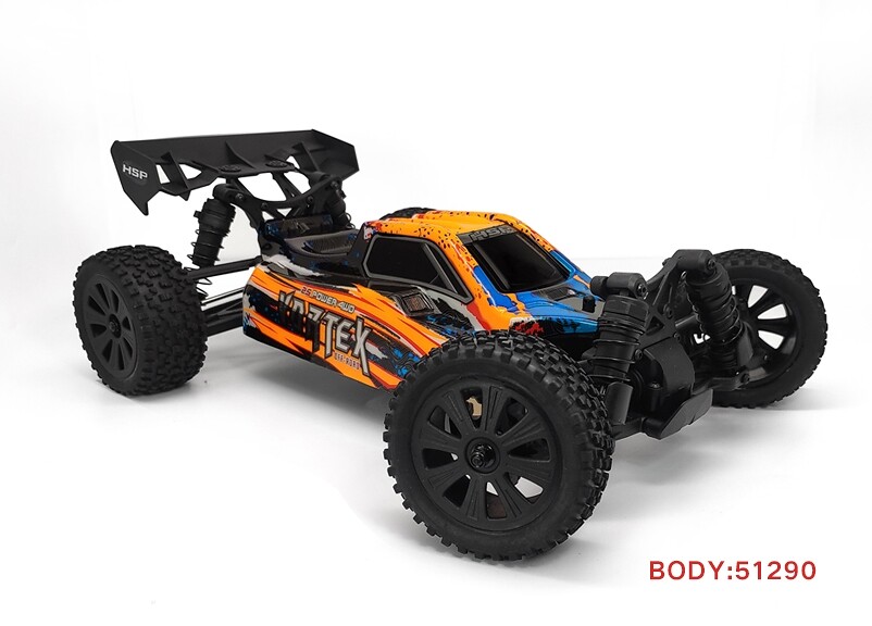 HSP Vortex 1/10 2,4 GHz Brushed Buggy, Oranžová - HSP-94512-1 - expresní doprava