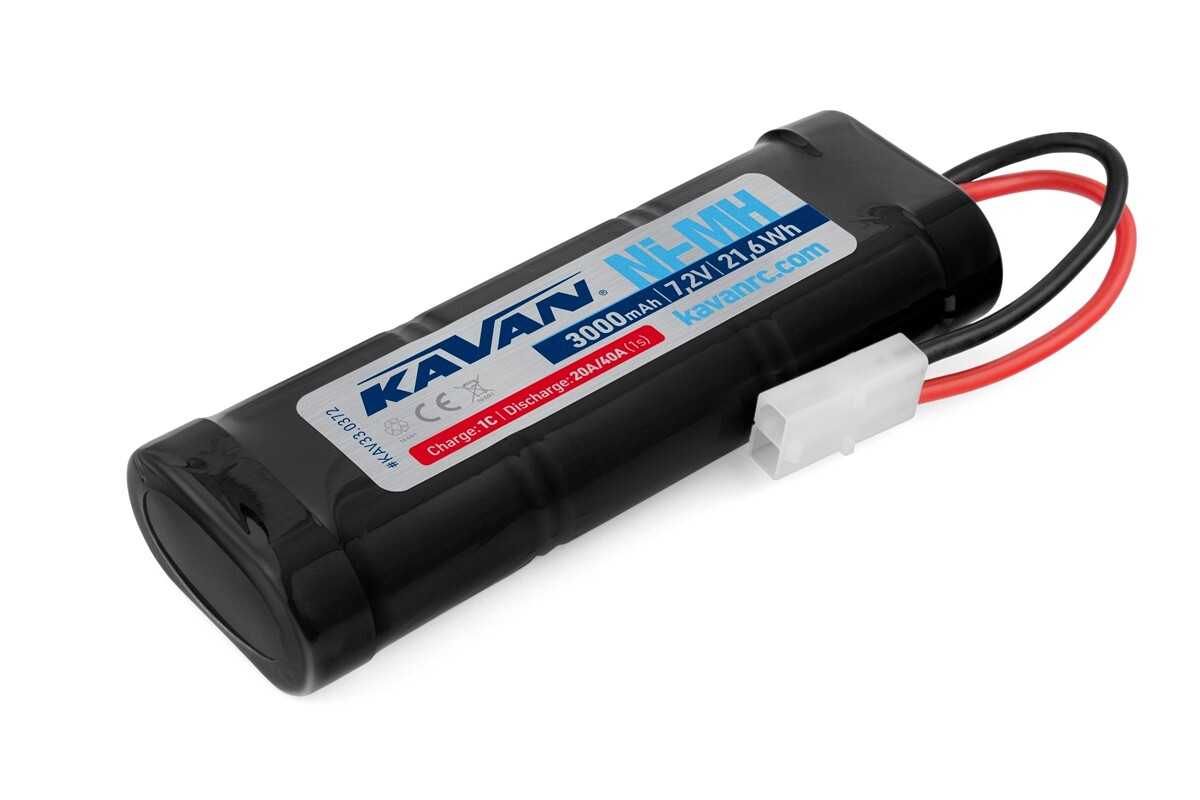 KAVAN NiMH 3000mAh/7,2V + Tamiya - KAV33.0372 - expresní doprava