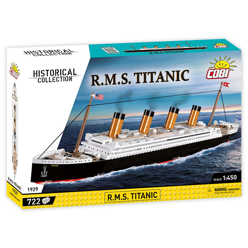 COBI Titanic 1:450, 722 k - COBI-1929 - expresní doprava