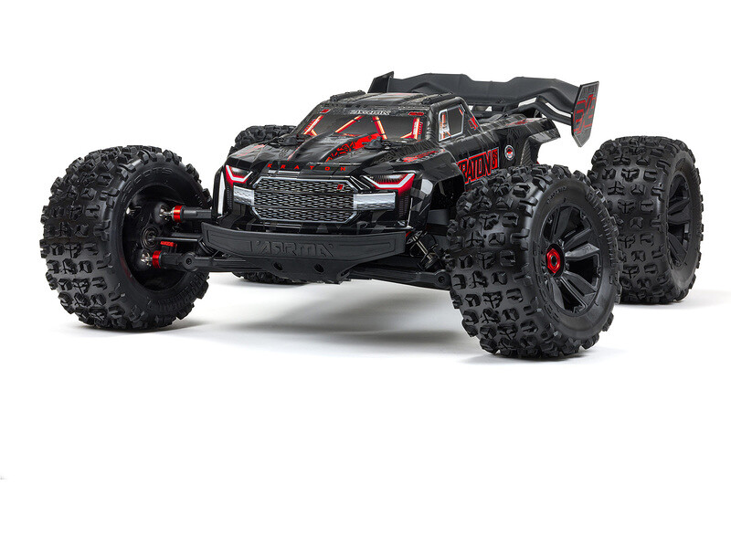 Arrma Kraton 8S BLX 1:5 4WD EXB RTR černá - ARA5808V2T1 - expresní doprava