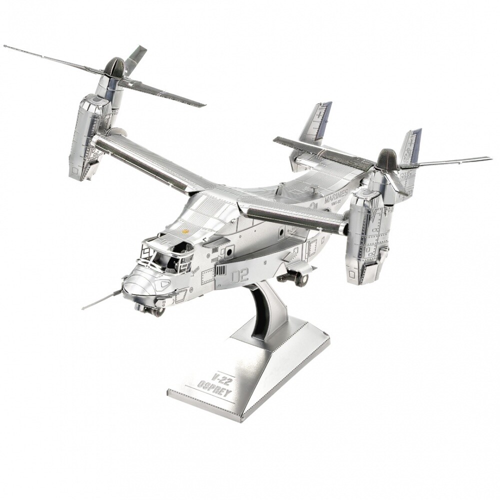 Metal Earth Luxusní ocelová stavebnice V-22 Osprey - 502477 - expresní doprava