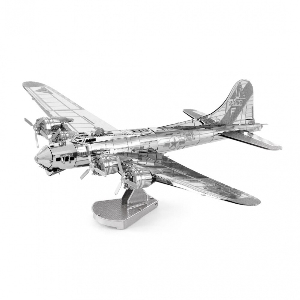 Metal Earth Luxusní ocelová stavebnice B-17 Flying Fortress - 502489 - expresní doprava