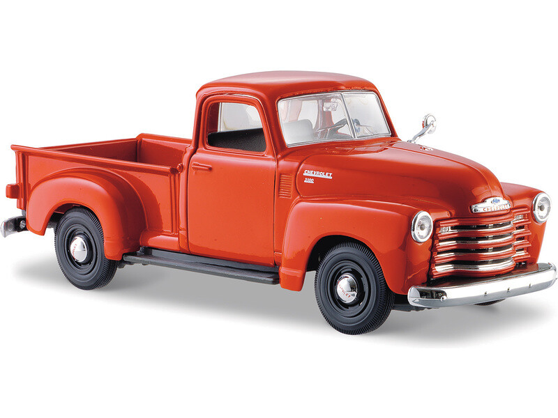 Maisto Chevrolet 3100 Pickup 1950 1:25 oranžová - MA-31952O - expresní doprava