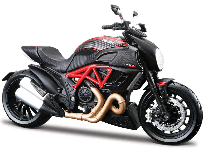 Maisto Ducati Diavel Carbon 1:12 Kit - MA-39196 - expresní doprava