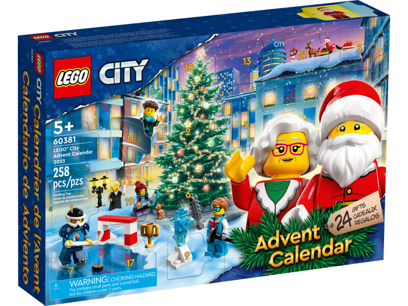 LEGO City - Adventní kalendář - LEGO60381 - expresní doprava