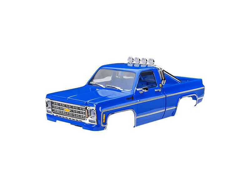 Traxxas karosérie Chevrolet K10 1979 modrá - TRA9811-BLUE - expresní doprava