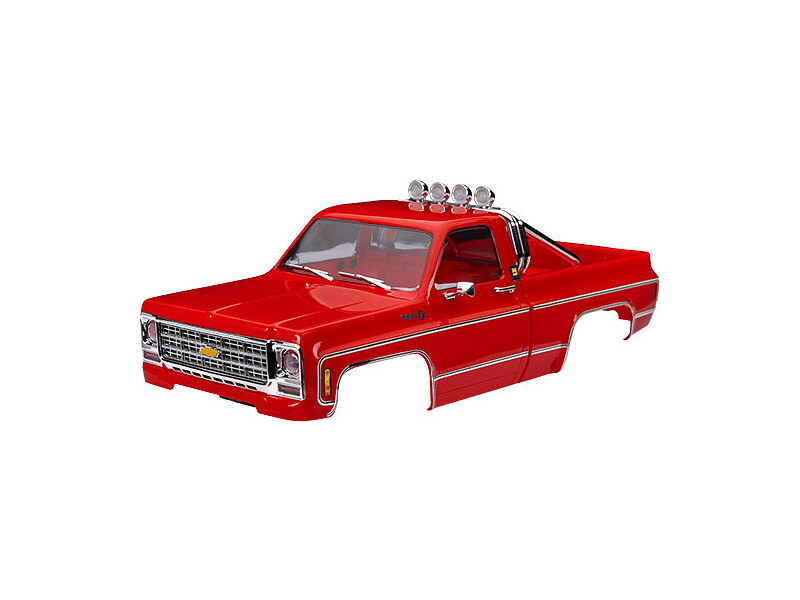 Traxxas karosérie Chevrolet K10 1979 červená - TRA9811-RED - expresní doprava