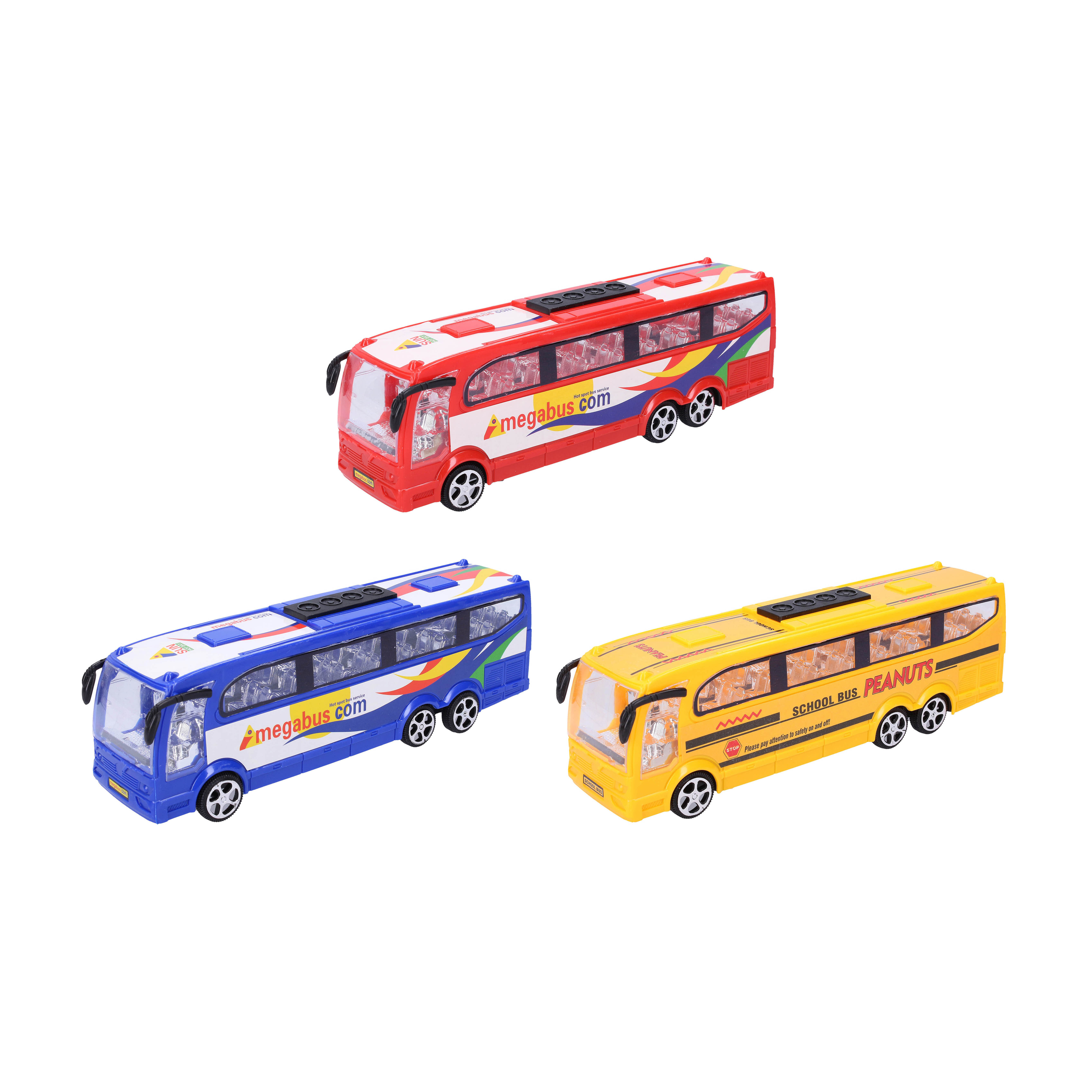 Wiky Vehicles Autobus na setrvačník 25 cm - W111413 - expresní doprava