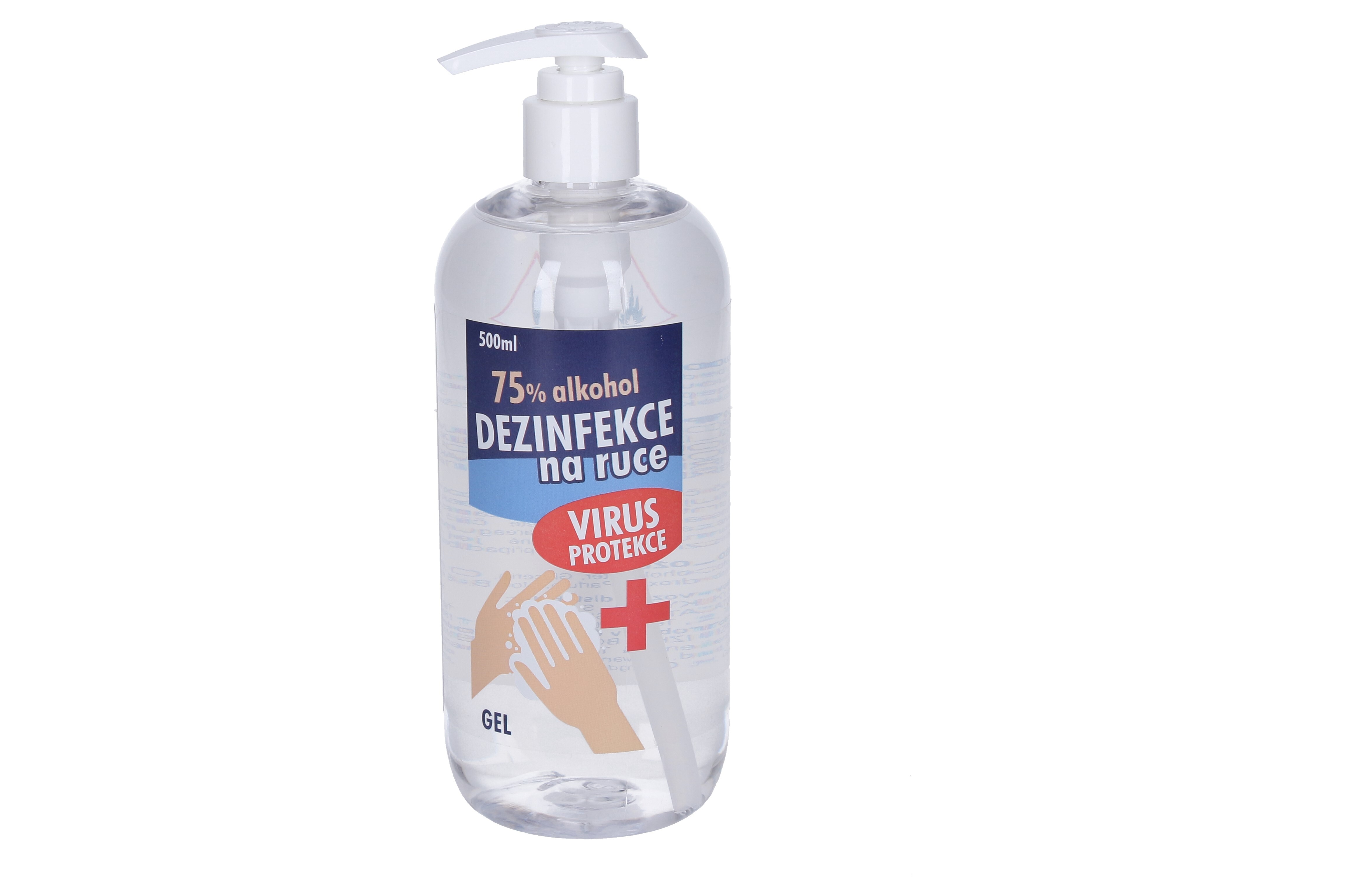 Wiky Dezinfekční gel s pumpičkou 500 ml - W008099 - expresní doprava