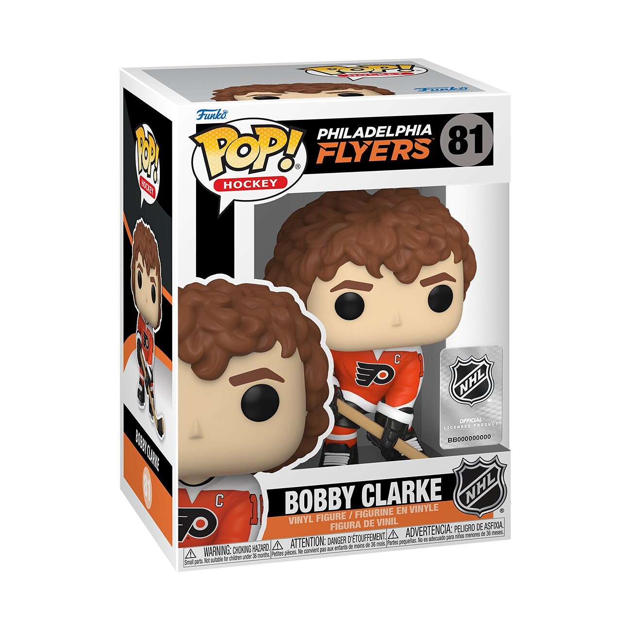 Funko POP NHL: Legends- Bobby Clarke (Flyers) - FK59345 - expresní doprava